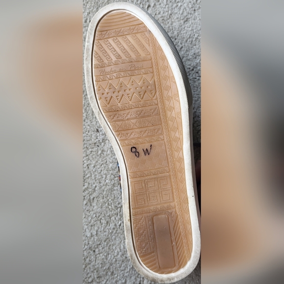 Pacha Mama Woven Tapestry Tribal Colorful Sneaker Shoes Size 9 - Picture 8 of 10